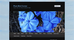 Desktop Screenshot of plumbirdcorner.com